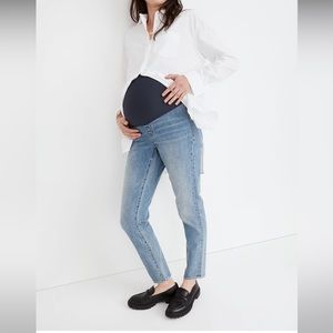 Maternity Madewell Perfect Vintage Jean in Heathcote Wash / Size 27